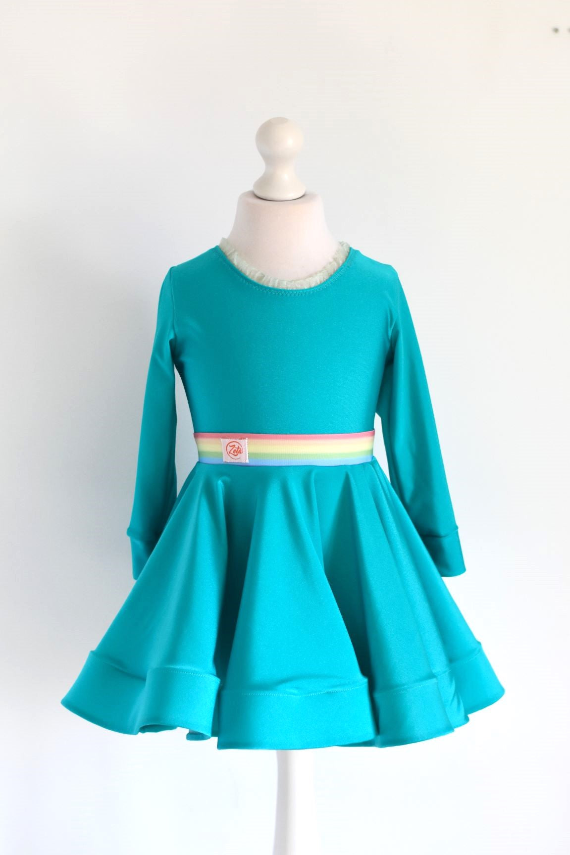 Tinuta de concurs Rainbow (fusta si body)