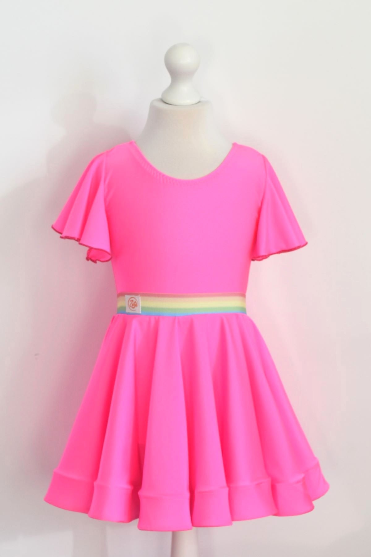 Rainbow dance outfit (body and skirt)