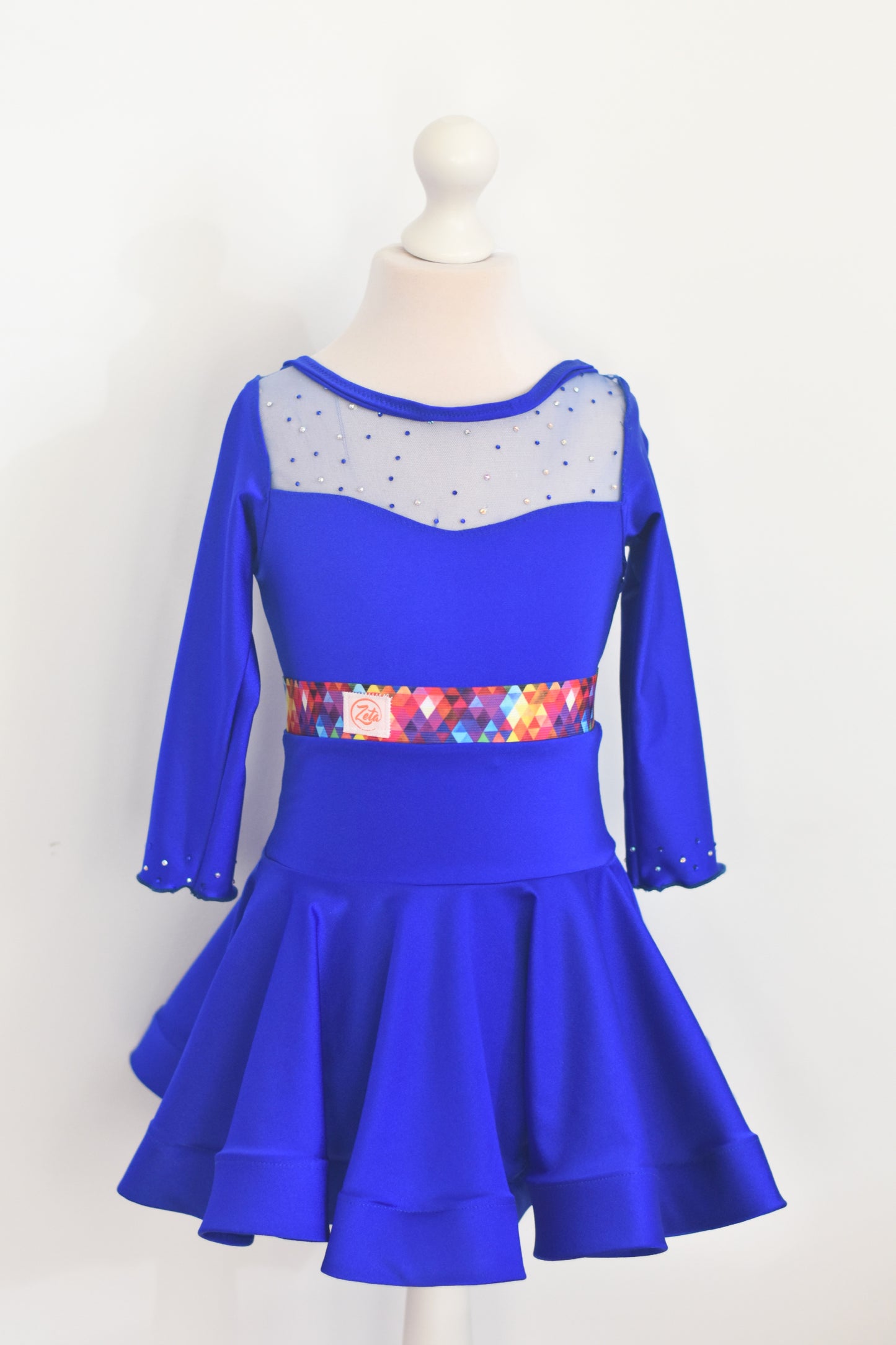 Tinuta de concurs Sapphire (fusta si body)