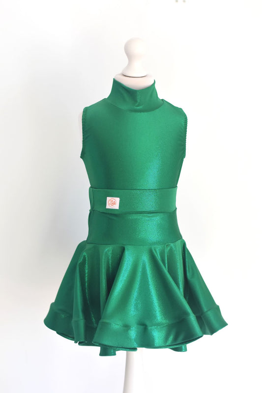 Tinuta de concurs Emerald (fusta si body)