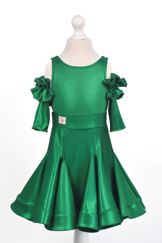 Tinuta de concurs Emerald (fusta si body)