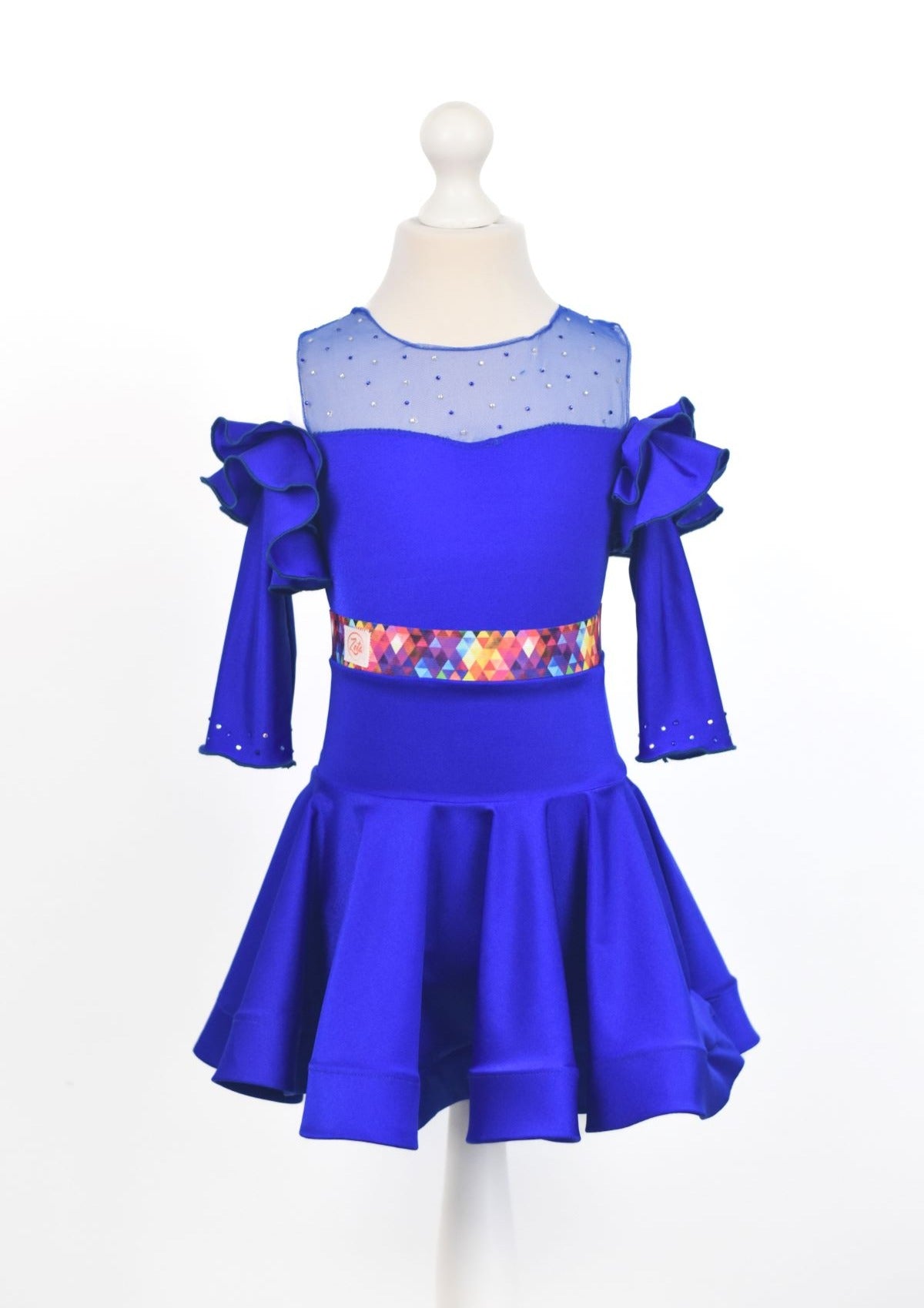 Tinuta de concurs Sapphire (fusta si body)