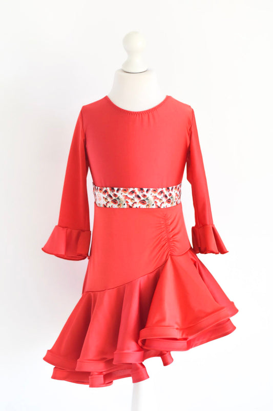 Tinuta de concurs Poppy (fusta si body)