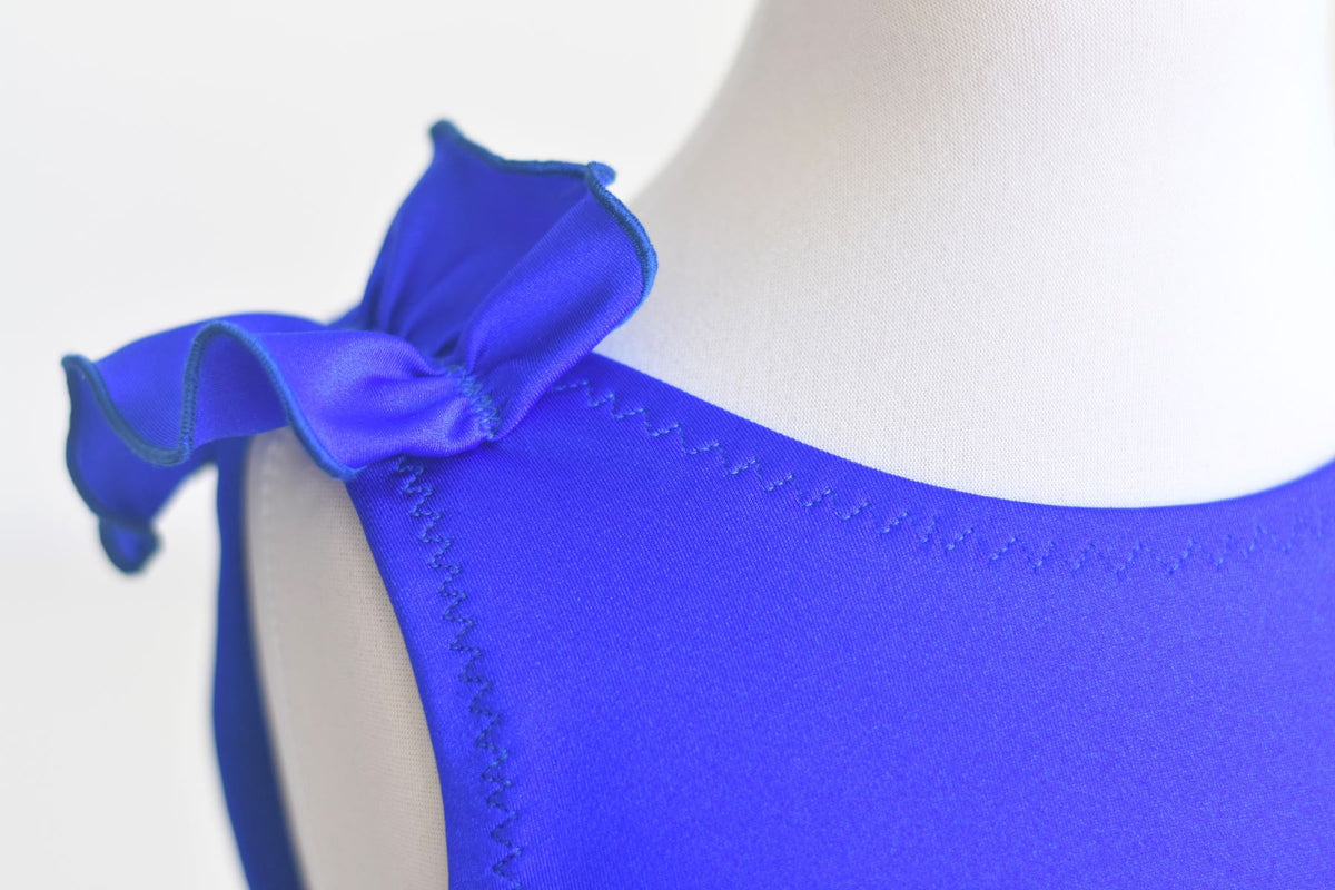 Tinuta de concurs Sapphire (fusta si body)