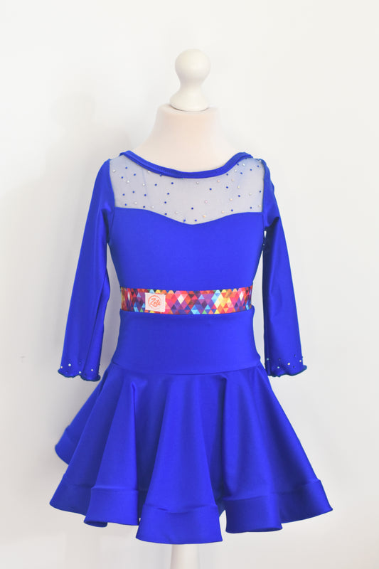 Tinuta de concurs Sapphire (fusta si body)