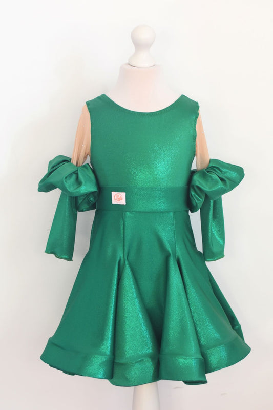 Tinuta de concurs Emerald (fusta si body)